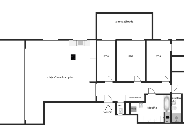 Prémiový byt na Kolibe: 247 m² celkovej plochy s terasou a jacuzzi v uzavretom rezidenčnom areáli