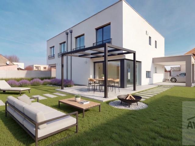 SKOLAUDOVANÝ -  5 izbový rodinný dom s dvomi kúpeľňami, krbom, rekuperáciou, nízke náklady