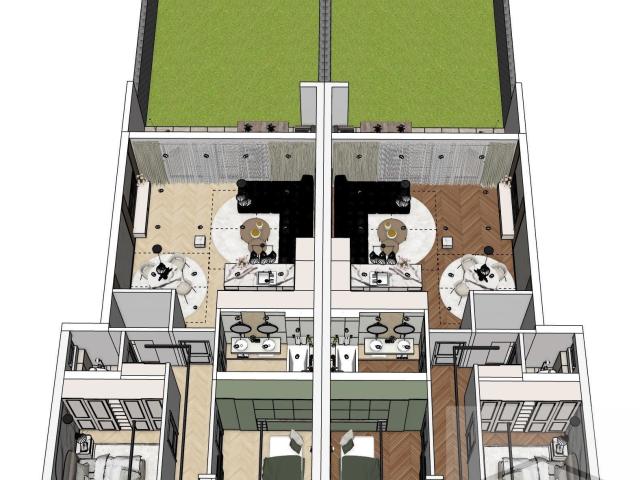 Byty s vlastným pozemkom a terasou v novom projekte – Veľký Meder