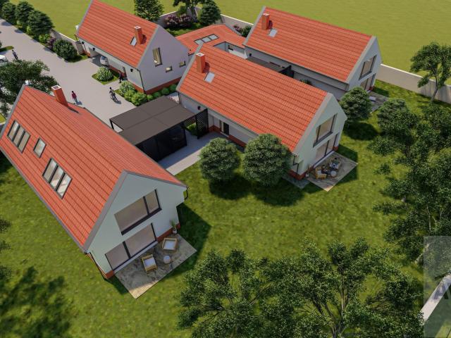 Projekt samostatne rodinných domov priamo oproti Rusovskému kaštieľu