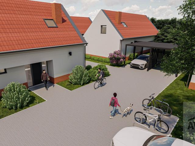 Projekt samostatne rodinných domov priamo oproti Rusovskému kaštieľu