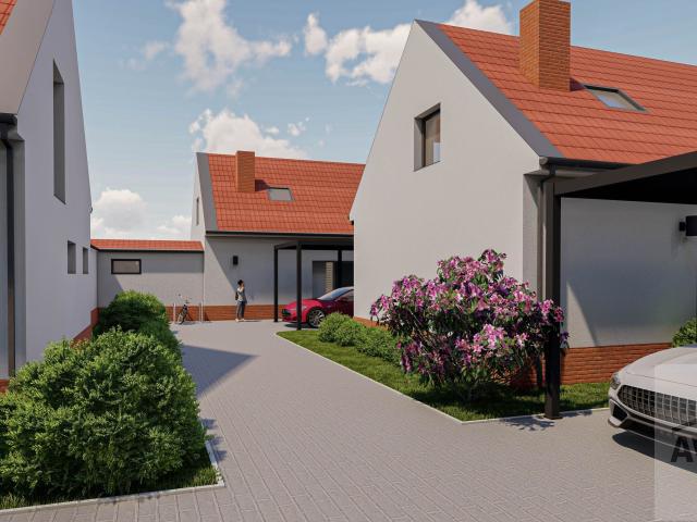 Projekt samostatne rodinných domov priamo oproti Rusovskému kaštieľu