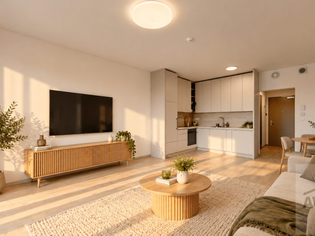 Exkluzívny jednoizbový byt v centre - novostavba, balkón, parkovanie