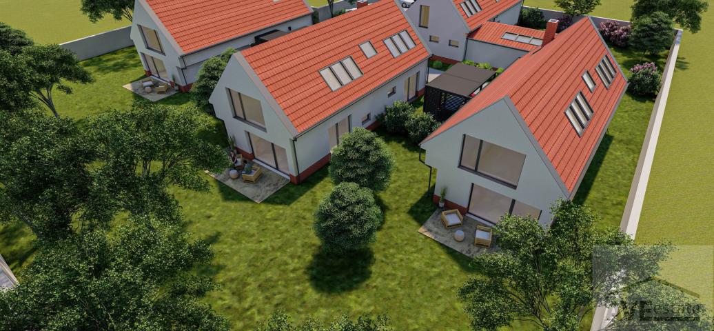 Projekt samostatne rodinných domov priamo oproti Rusovskému kaštieľu